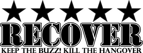 RECOVER KEEP THE BUZZ! KILL THE HANGOVER