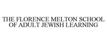 THE FLORENCE MELTON SCHOOL OF ADULT JEWISH LEARNING