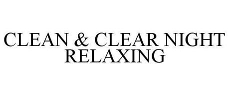 CLEAN & CLEAR NIGHT RELAXING