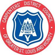 CARPENTERS' DISTRICT COUNCIL · OF GREATER ST. LOUIS AND VICINITY · LABOR OMNIA VINCIT