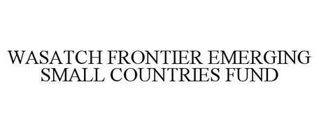 WASATCH FRONTIER EMERGING SMALL COUNTRIES FUND