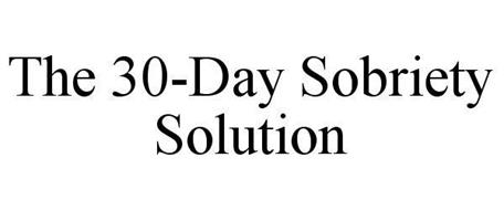 THE 30-DAY SOBRIETY SOLUTION