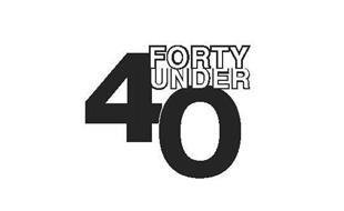 FORTY UNDER 40