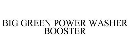 BIG GREEN POWER WASHER BOOSTER