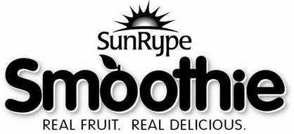 SUNRYPE SMOOTHIE REAL FRUIT. REAL DELICIOUS.