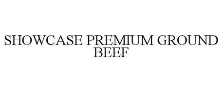 SHOWCASE PREMIUM GROUND BEEF