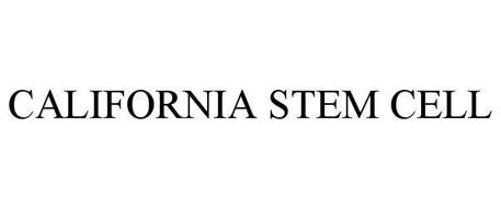 CALIFORNIA STEM CELL