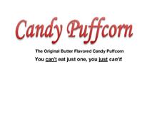 CANDY PUFFCORN THE ORIGINAL BUTTER FLAVORED CANDY PUFFCORN YOU CAN
