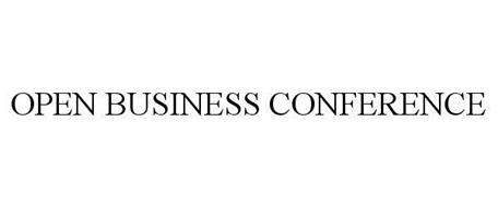 OPEN BUSINESS CONFERENCE