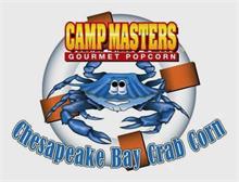 CAMP MASTERS GOURMET POPCORN CHESAPEAKE BAY CRAB CORN