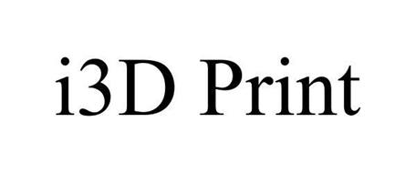 I3D PRINT
