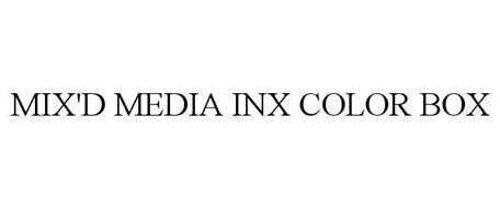 MIX'D MEDIA INX COLOR BOX