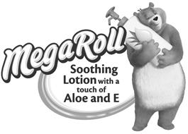 MEGAROLL SOOTHING LOTION WITH A TOUCH OF ALOE AND E