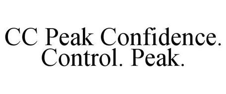 CC PEAK CONFIDENCE. CONTROL. PEAK.