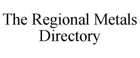 THE REGIONAL METALS DIRECTORY