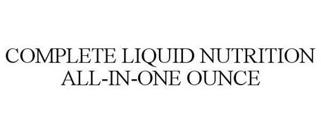 COMPLETE LIQUID NUTRITION ALL-IN-ONE OUNCE