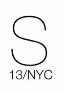 S 13/ NYC