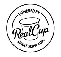 POWERED BY REALCUP SINGLE SERVE CUPS