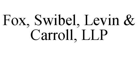 FOX SWIBEL LEVIN & CARROLL LLP