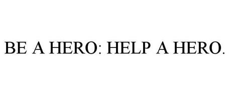 BE A HERO: HELP A HERO.