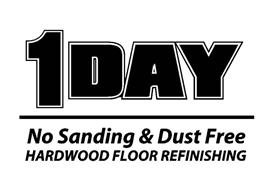 1 DAY NO SANDING & DUST FREE HARDWOOD FLOOR REFINISHING
