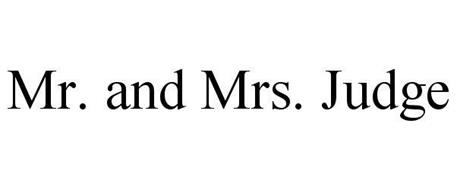 MR. AND MRS. JUDGE