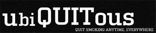 UBIQUITOUS QUIT SMOKING ANYTIME, EVERYWHERE
