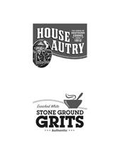 HOUSE AUTRY THE CHOICE OF SOUTHERN COOKS SINCE 1812 ENRICHED WHITE STONE GROUND GRITS ···AUTHENTIC···