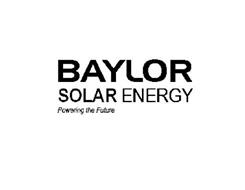 BAYLOR SOLAR ENERGY POWERING THE FUTURE