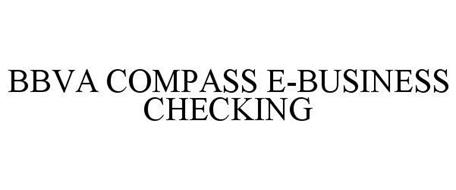 BBVA COMPASS E-BUSINESS CHECKING