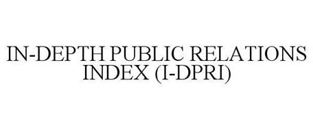 IN-DEPTH PUBLIC RELATIONS INDEX (I-DPRI)