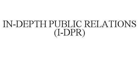 IN-DEPTH PUBLIC RELATIONS (I-DPR)
