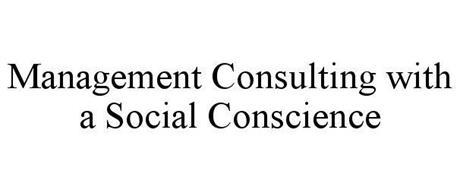 MANAGEMENT CONSULTING WITH A SOCIAL CONSCIENCE