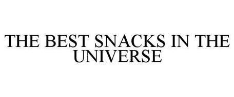 THE BEST SNACKS IN THE UNIVERSE