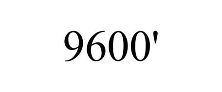9600'