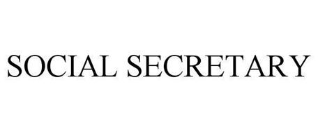 SOCIAL SECRETARY