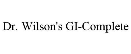 DR. WILSON'S GI-COMPLETE