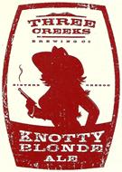 THREE CREEKS BREWING CO SISTERS OREGON KNOTTY BLONDE ALE