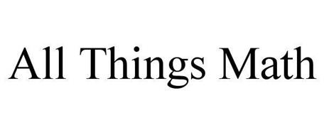 ALL THINGS MATH