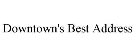 DOWNTOWN'S BEST ADDRESS