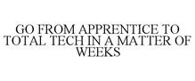 GO FROM APPRENTICE TO TOTAL TECH IN A MATTER OF WEEKS