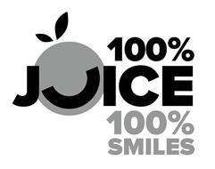 100% JUICE 100% SMILES