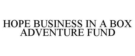 HOPE BUSINESS IN A BOX ADVENTURE FUND