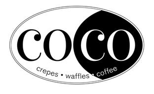 COCO CREPES · WAFFLES · COFFEE