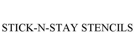 STICK-N-STAY STENCILS