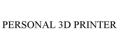 PERSONAL 3D PRINTER