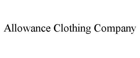 ALLOWANCE CLOTHING COMPANY