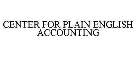 CENTER FOR PLAIN ENGLISH ACCOUNTING