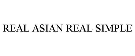 REAL ASIAN REAL SIMPLE