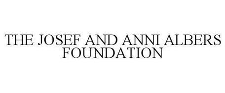 THE JOSEF AND ANNI ALBERS FOUNDATION